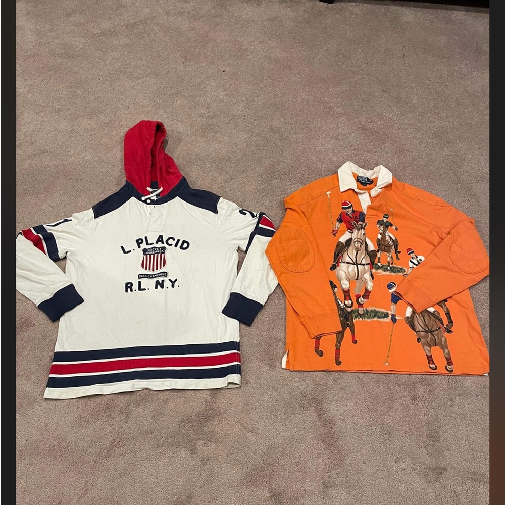 2 Classic Exclusive Ralph Lauren Pieces The Orange 5 Horsemen & The Lake Placid